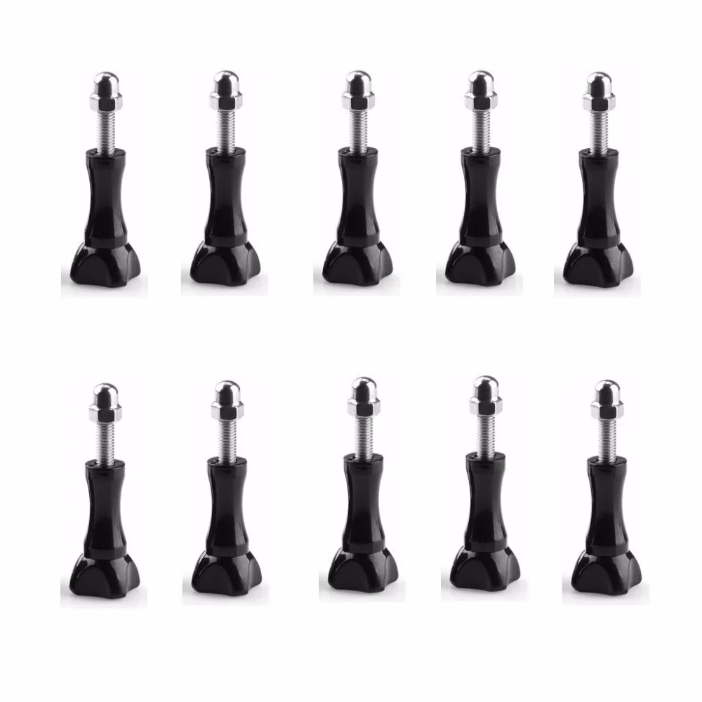 Длинный винт с колпачком, набор винтов с барашком из нержавеющей стали для замены для GoPro 12 11 10 9 8 7 6 5 Yi 4K Sj7 Sj8 pro DJI монопод
