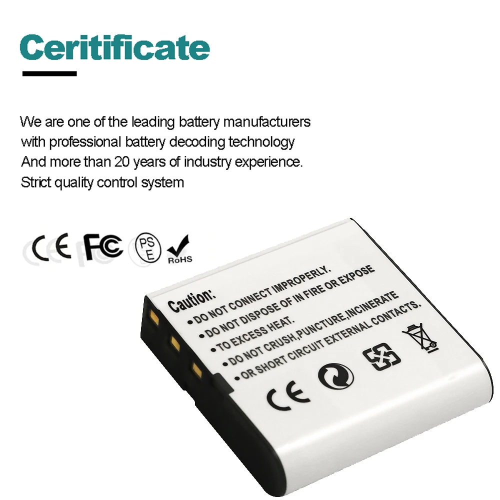 Аккумулятор 1500 мАч NP-40 для камеры Kodak