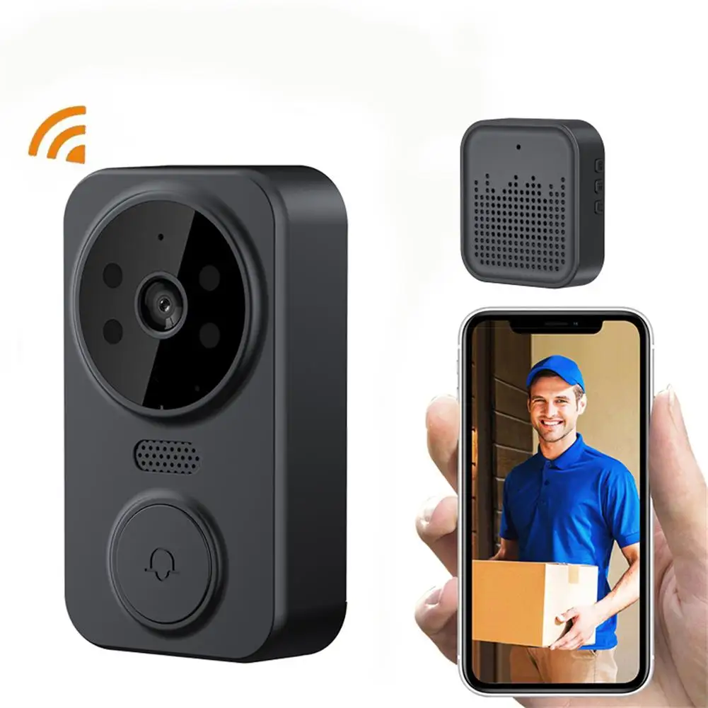 

Умный видеодомофон с Wi-Fi и камерой, двусторонняя связь, инфракрасное ночное видение, дистанционное управление, домашняя система безопаснос...