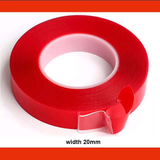 

LuDuo двусторонний скотч красный