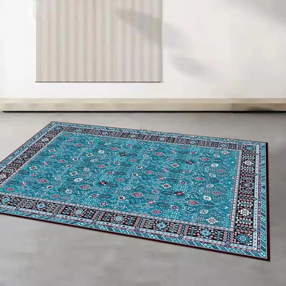 

Washable Area Rugs Non-slip Non-shedding Stain Resistant Floor Carpet For Living Room Entryway Dining Room