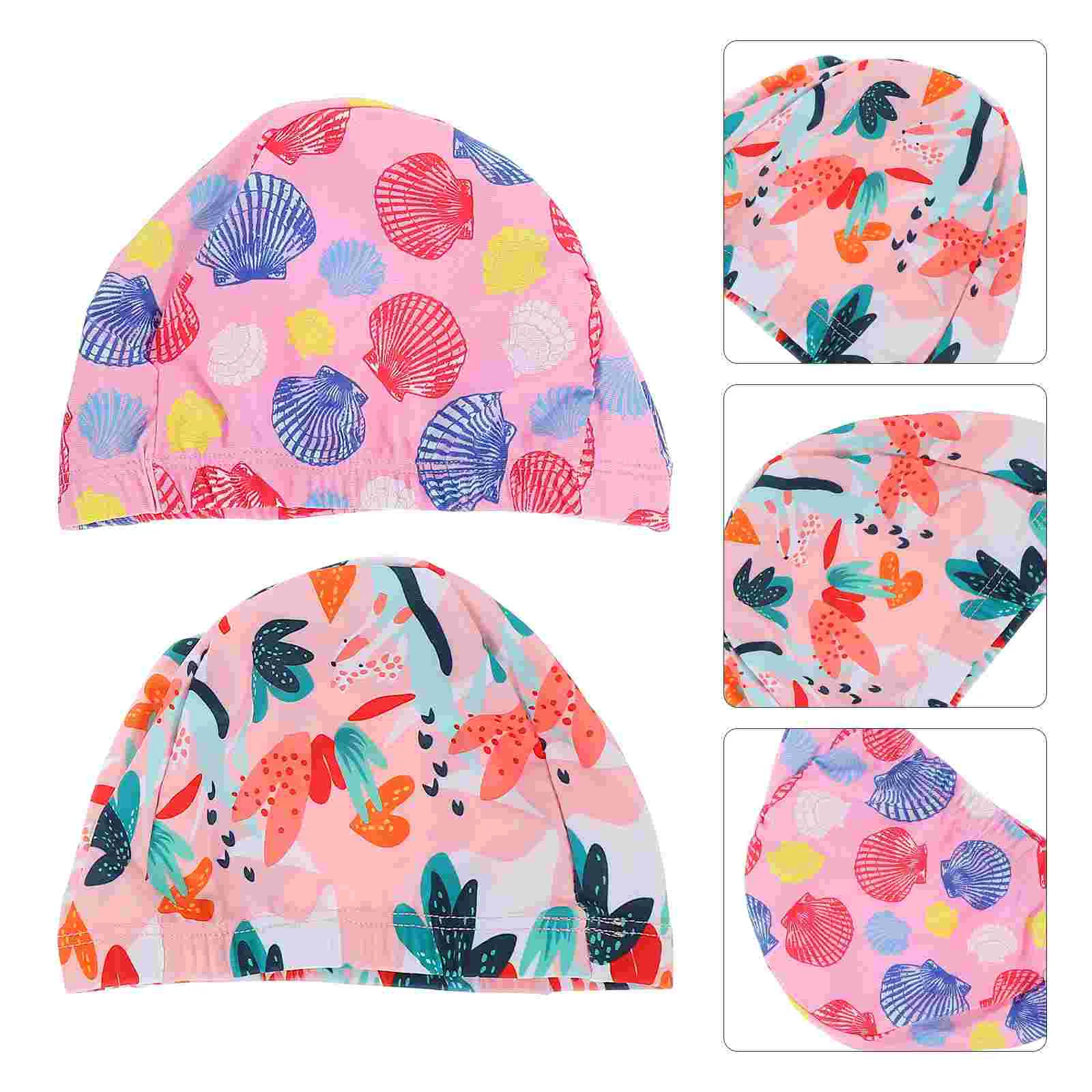 

Cap Hat Kidsbath Bathing Caps Hats Boys Silicone Kidshower Animalhair Youth Cartoon Protection Heads Cover Pool Headband