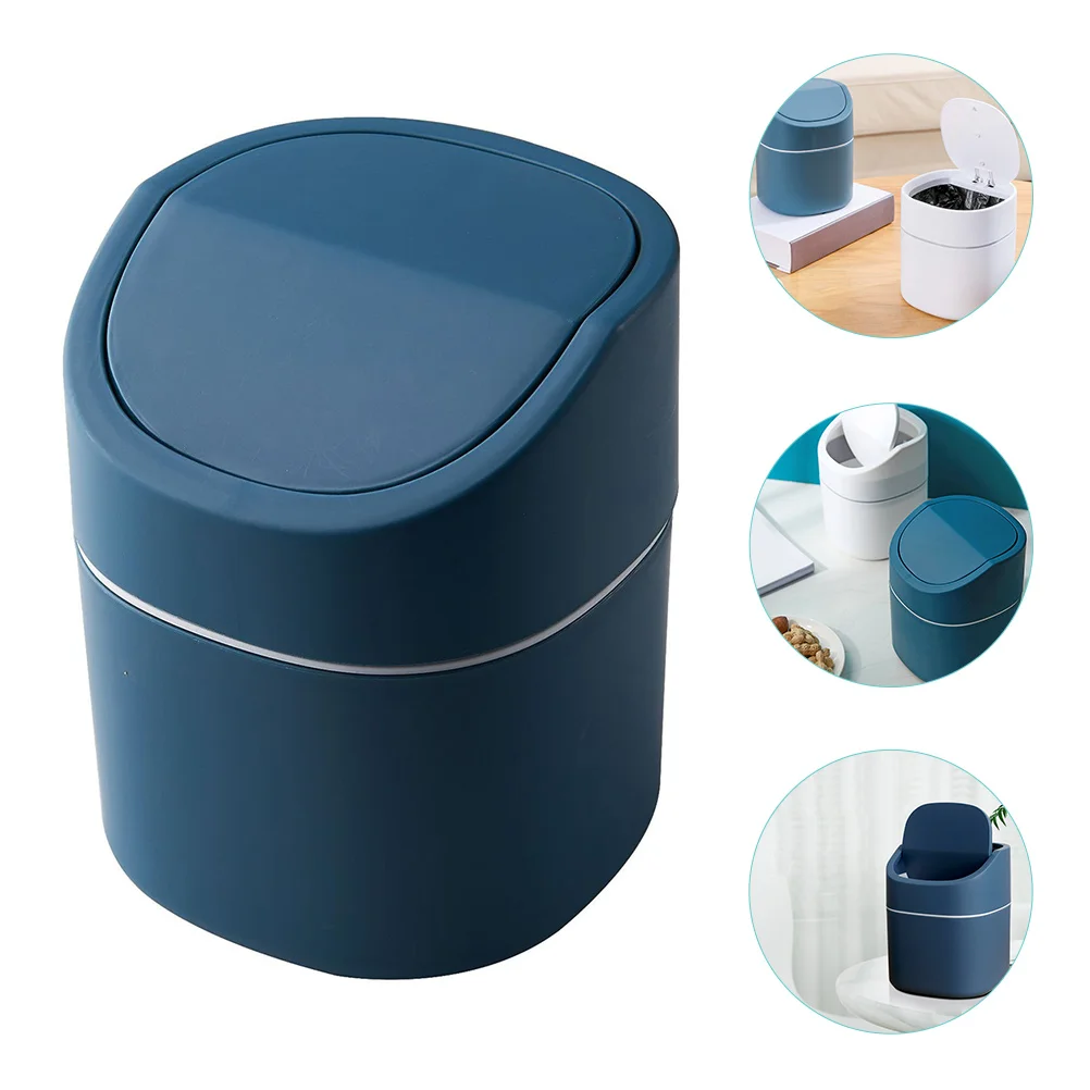 

Mini Trash Can Desktop Waste Can Tiny Wastebasket Countertop Waste Bin