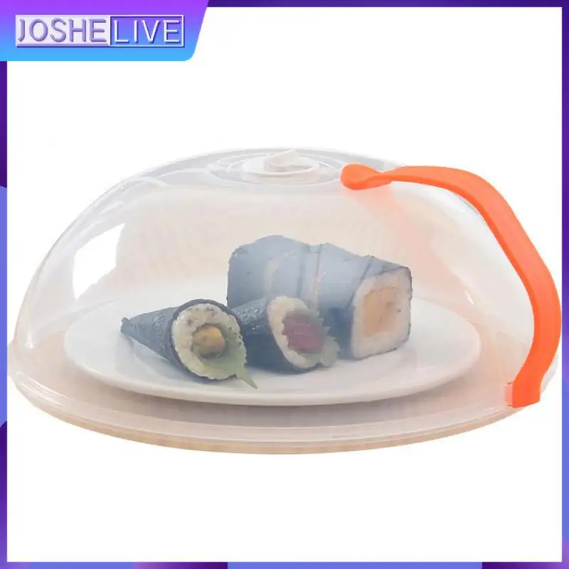 

Dust-proof Rice Cover Transparent Fresh-keeping High-temperature Protective Cover With Steam Hole Vegetable Cover Microwave