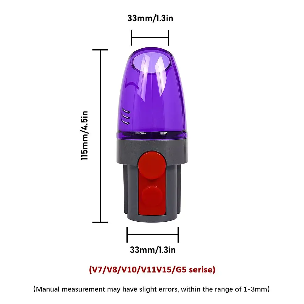 

Адаптер для насадок Dyson V8 V10 V11 V15 G5/V10slim V12slim