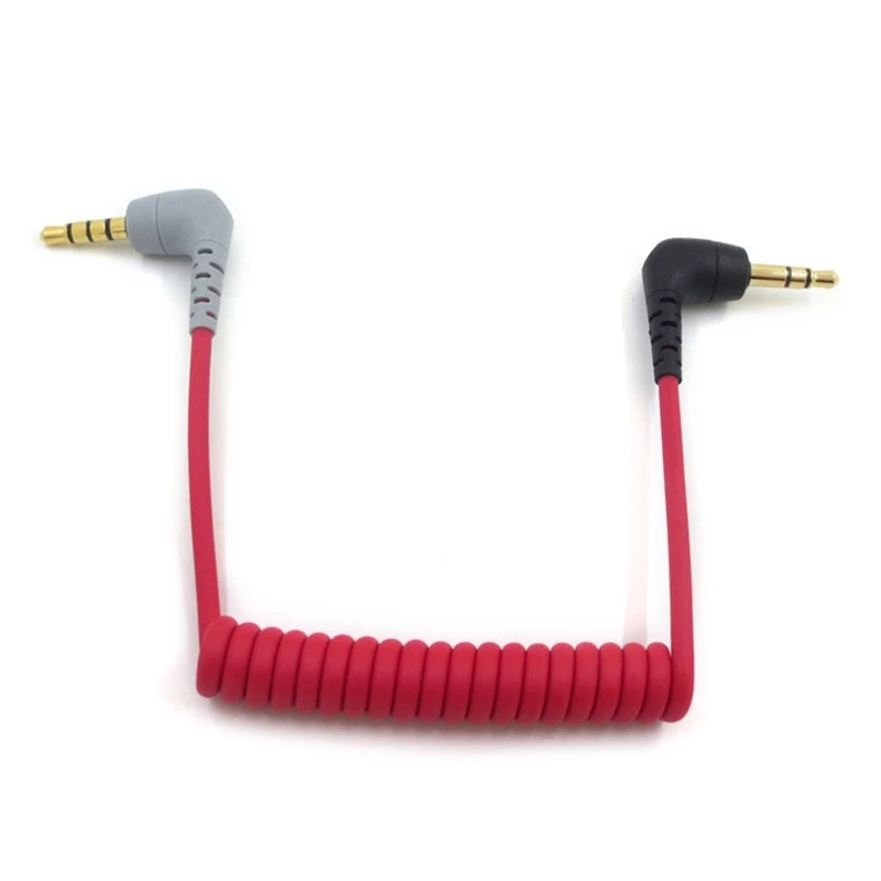 Микрофонный шнур TRS-TRRS 3 5 мм штекер-папа угол 90° прямой для Rode SC7 Прямая поставка