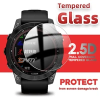 tempered glass screen protector for garmin epix fenix 7s 5 5s 6 6x 6s pro solar smart watch clear protective film for fenix 7s