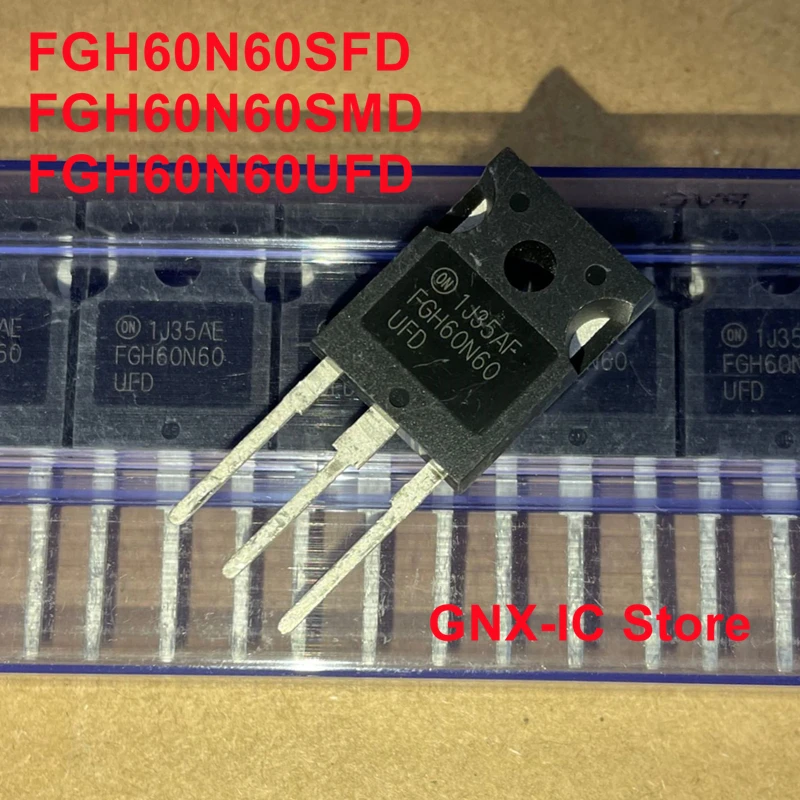 ТРАНЗИСТОР FGH60N60SFD FGH60N60SMD FGH60N60UFD транзистор FGH60N60 SFD SMD UFD 10 шт./Лот реально оригинал
