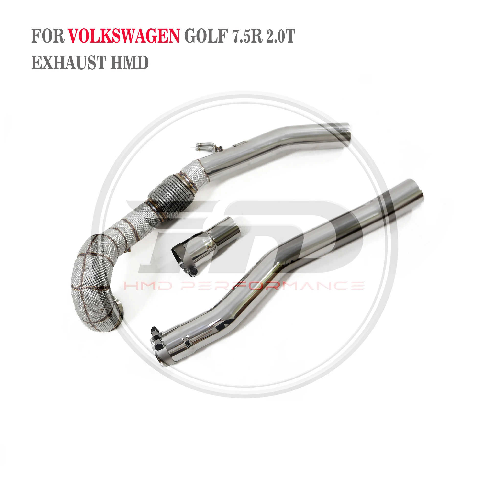 Автомобильные аксессуары HMD выпускная труба коллектор для Volkswagen VW Golf 7.5R 2 0 T с