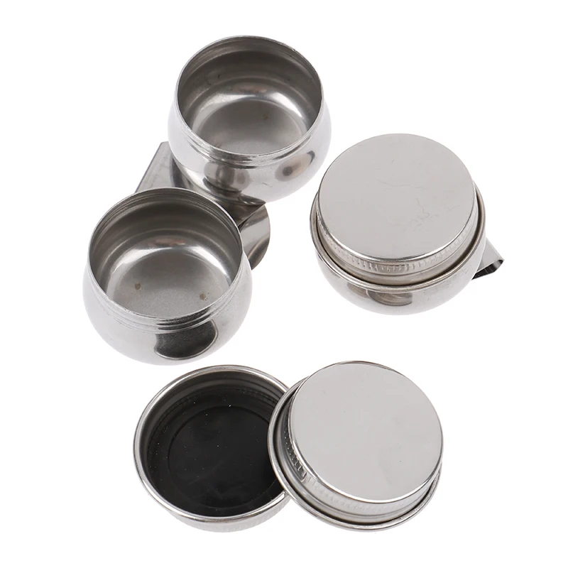 Палитра для рисования барабаном из нержавеющей стали горшок масляной краски