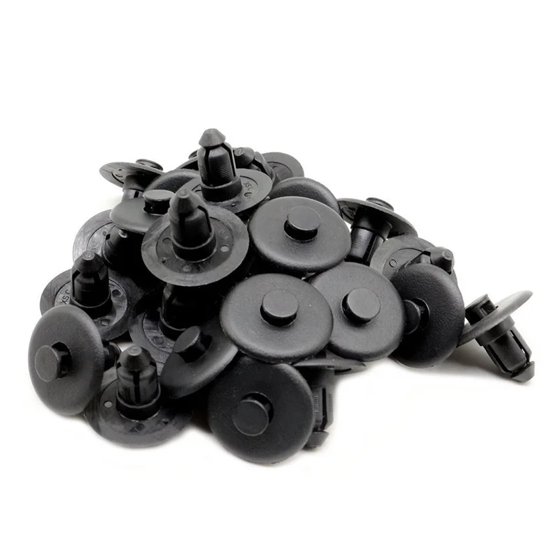 100 шт./компл. Cowl фиксатор нажимного типа, нейлоновые зажимы, Крепление подходит для Ford Lincoln LS Pontiac Bonneville Auveco W705956-S300