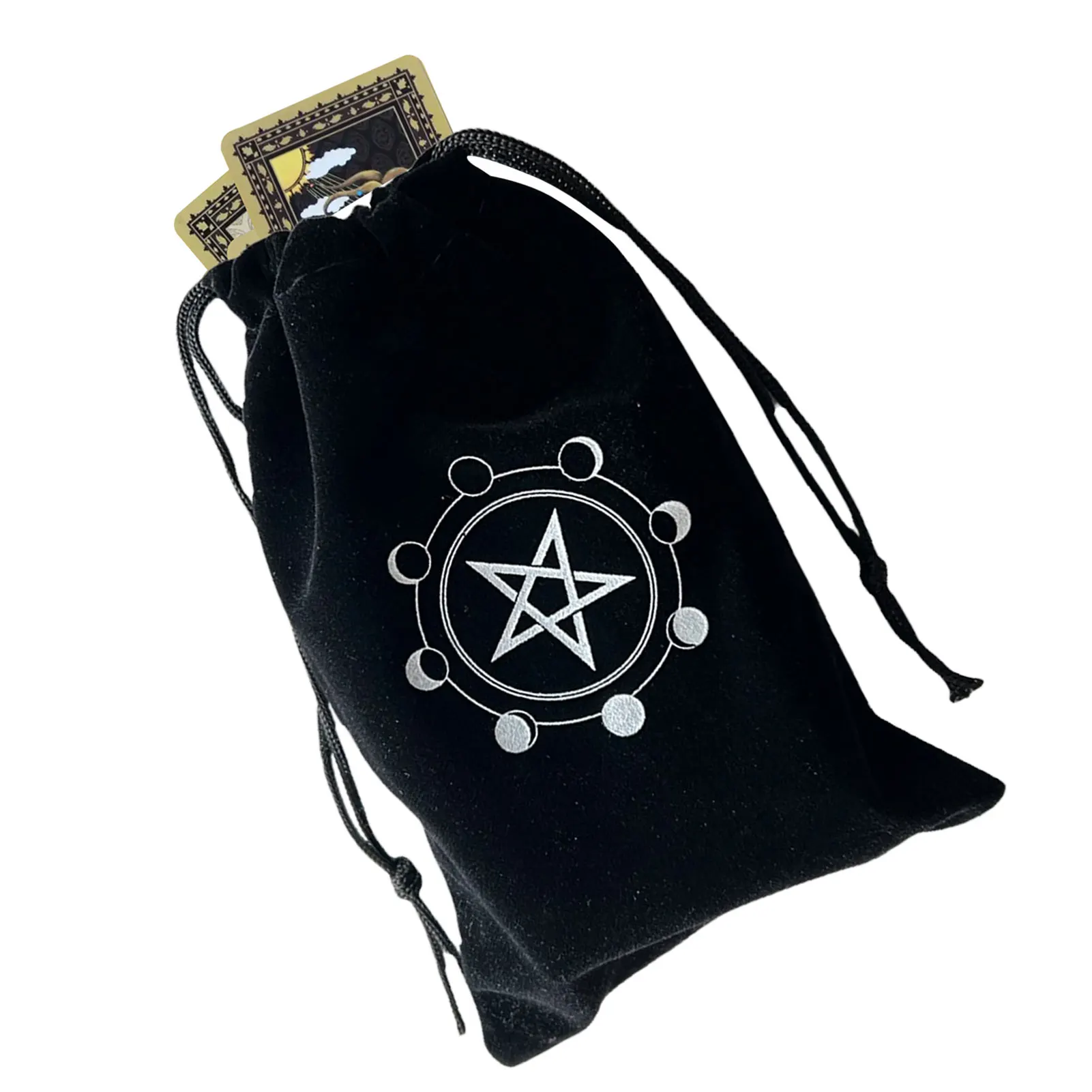 

Tarot Card Bag Party Favors Bags Reusable Durable Party Favors Bags Daily Use Soft Drawstring Gift Bags For Tarot Lovers