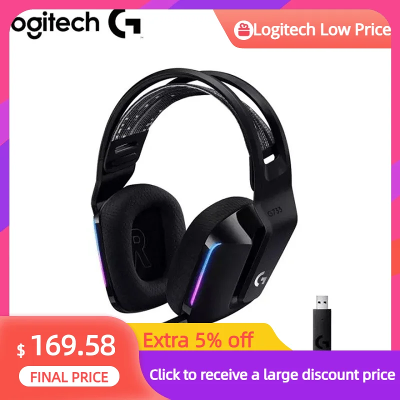 

Головной убор Logitech G733 LIGHTSPEED