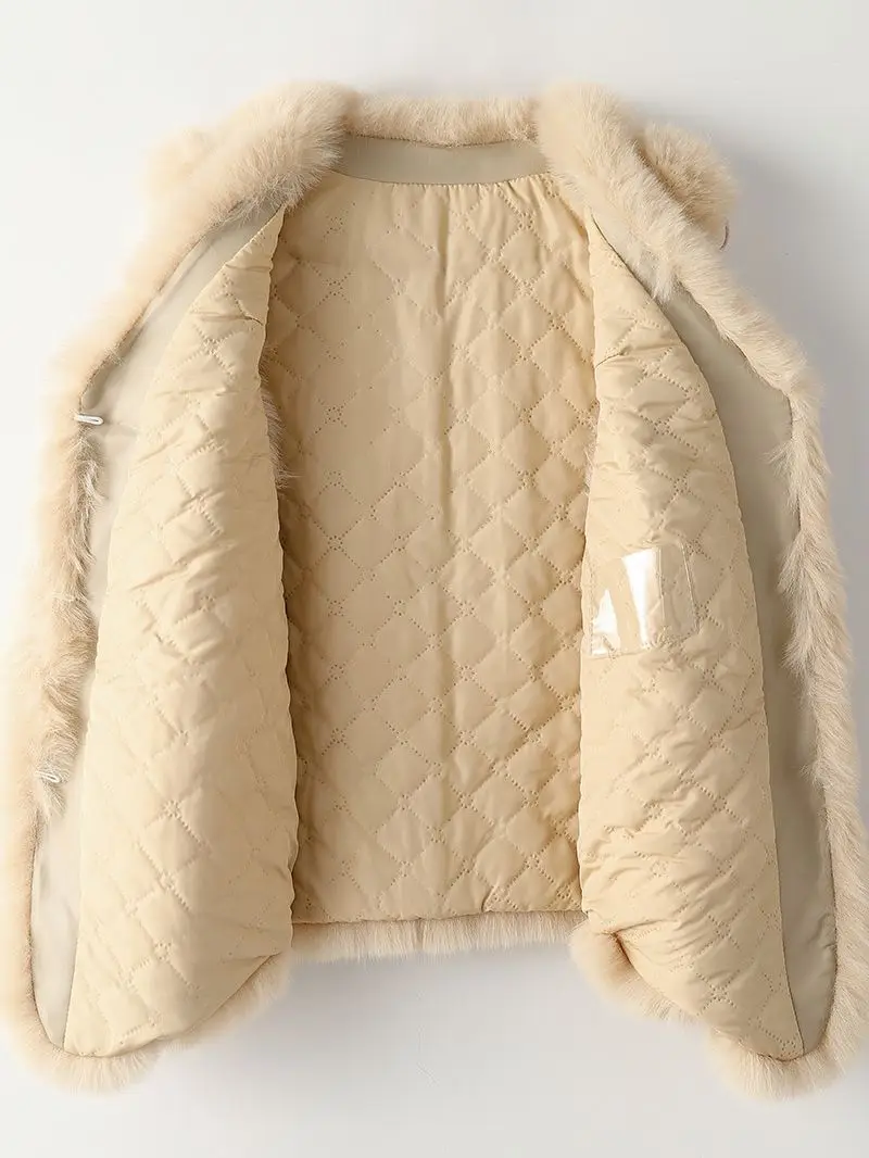 Environmental Protection Fur Vest Jacket Women Vest With 2022 Autumn Winter New Fashion western style fake fox hair vest