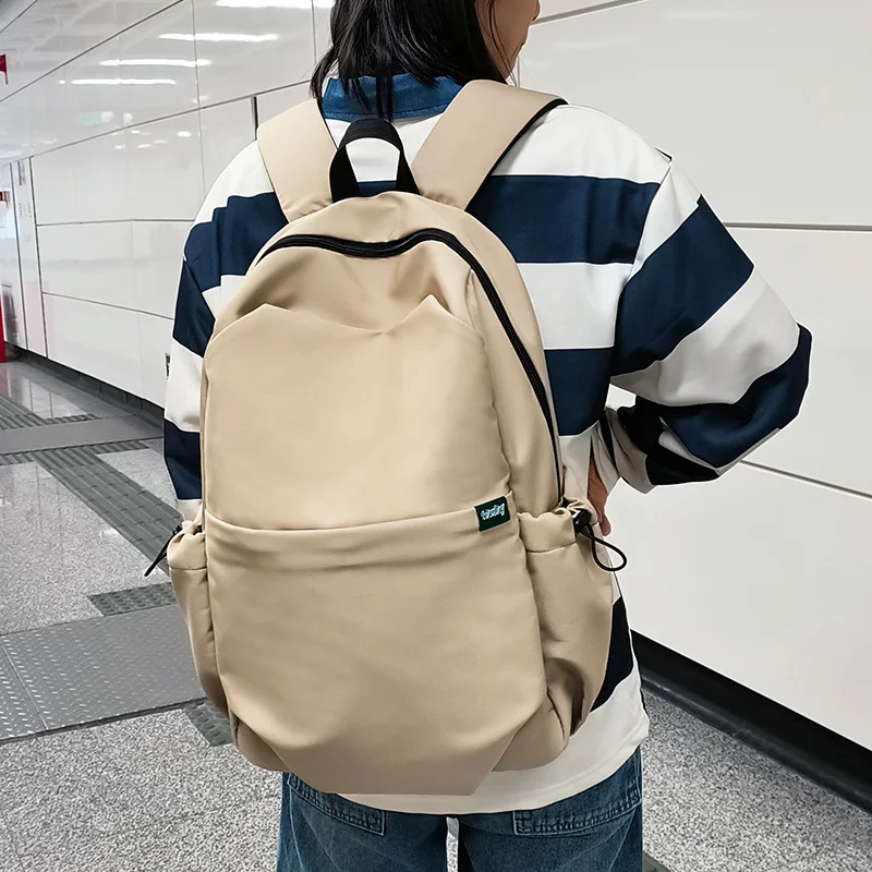 

Fashion Women Backpack Schoolbag Waterproof Multipocket Back Bag Portable High School Rucksack Travel Bags For Girl Boys Student