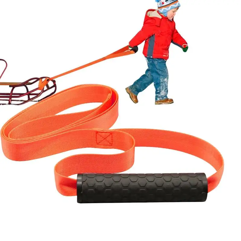 Ремень для перетаскивания оленя ремень буксировки с нескользящей ручкой