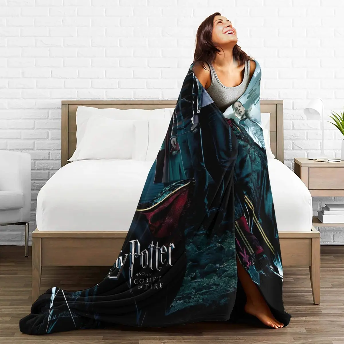 Фланелевое одеяло из фильма Harries P-Potters Magic World теплое постельное белье пледы для