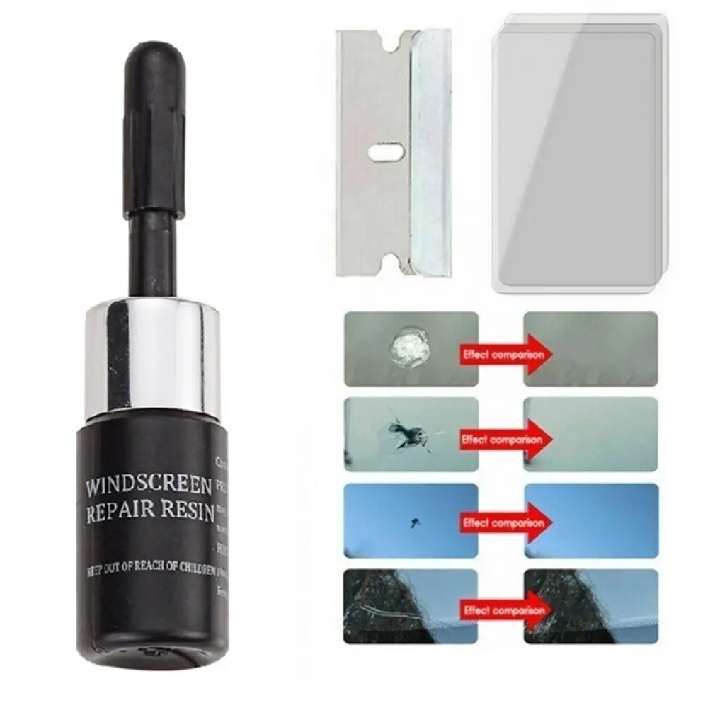 Cracked Glass Repair Kit Windshield Nano Repair Liquid DIY Car Window Phone Screen Repair Utensil Scratch Crack Restore