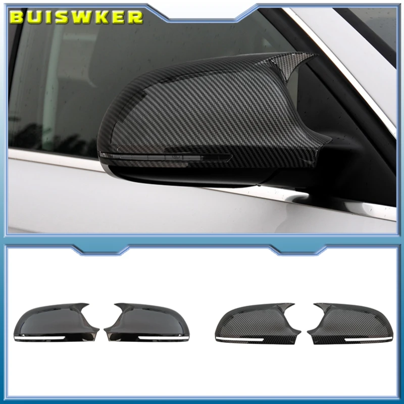 

Carbon Fiber Look Black Replacement B8 8K Mirror Cover for Audi A4 S4 A5 S5 A6 S6 A8 S8 Q3 SQ3 A3 D3 8P 4F C6