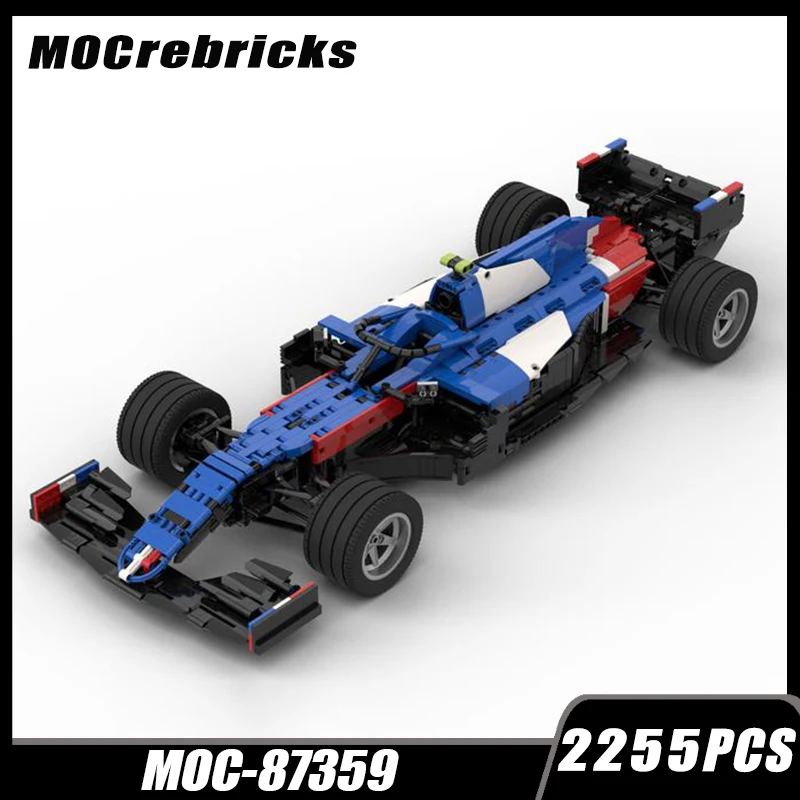 

Super Car Series F1 A521 (Detailed Edition) 1:8 Scale MOC Building Block MOC-87359 Collection Experts High Difficulty Brick Toys