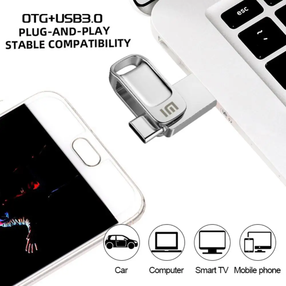 USB-флеш-накопитель Xiaomi USB 3 0 в металлическом корпусе