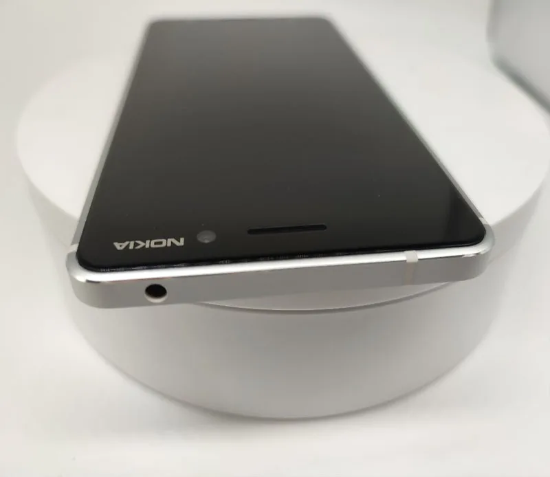 Смартфон Nokia 6 Android полный экран две SIM-карты 4G черный 4 + 64 ГБ старший телефон