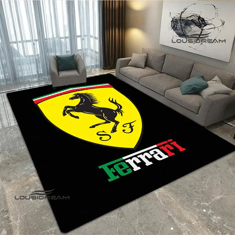 

Ковер с принтом известных автомобилей, изысканный нескользящий ковер с принтом, удобный для спальни, гостиной, фотографий