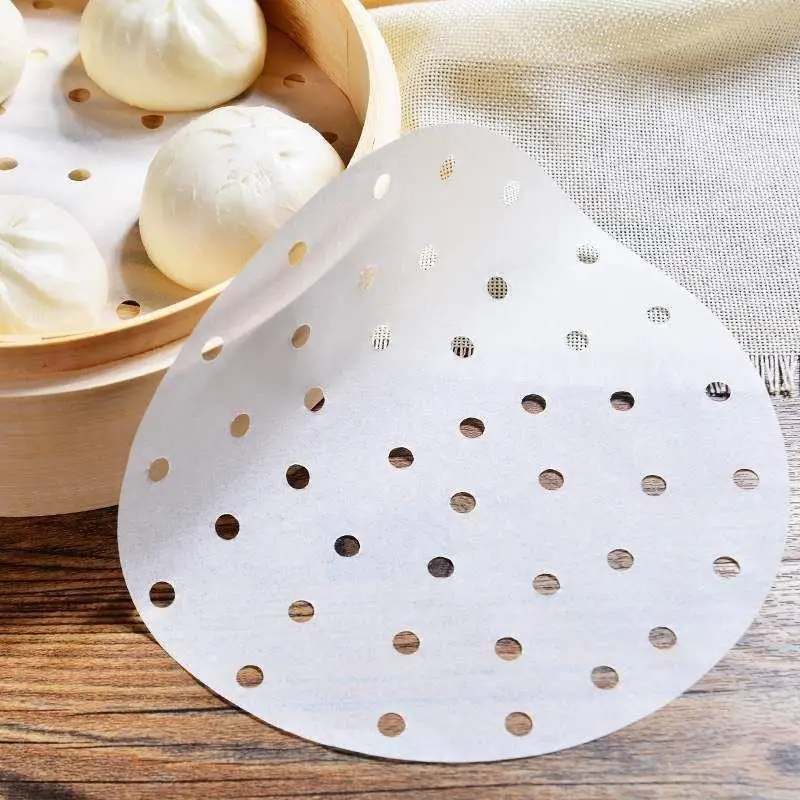 Dim Sum Menu Non-stick Baking Paper Steamer Pad