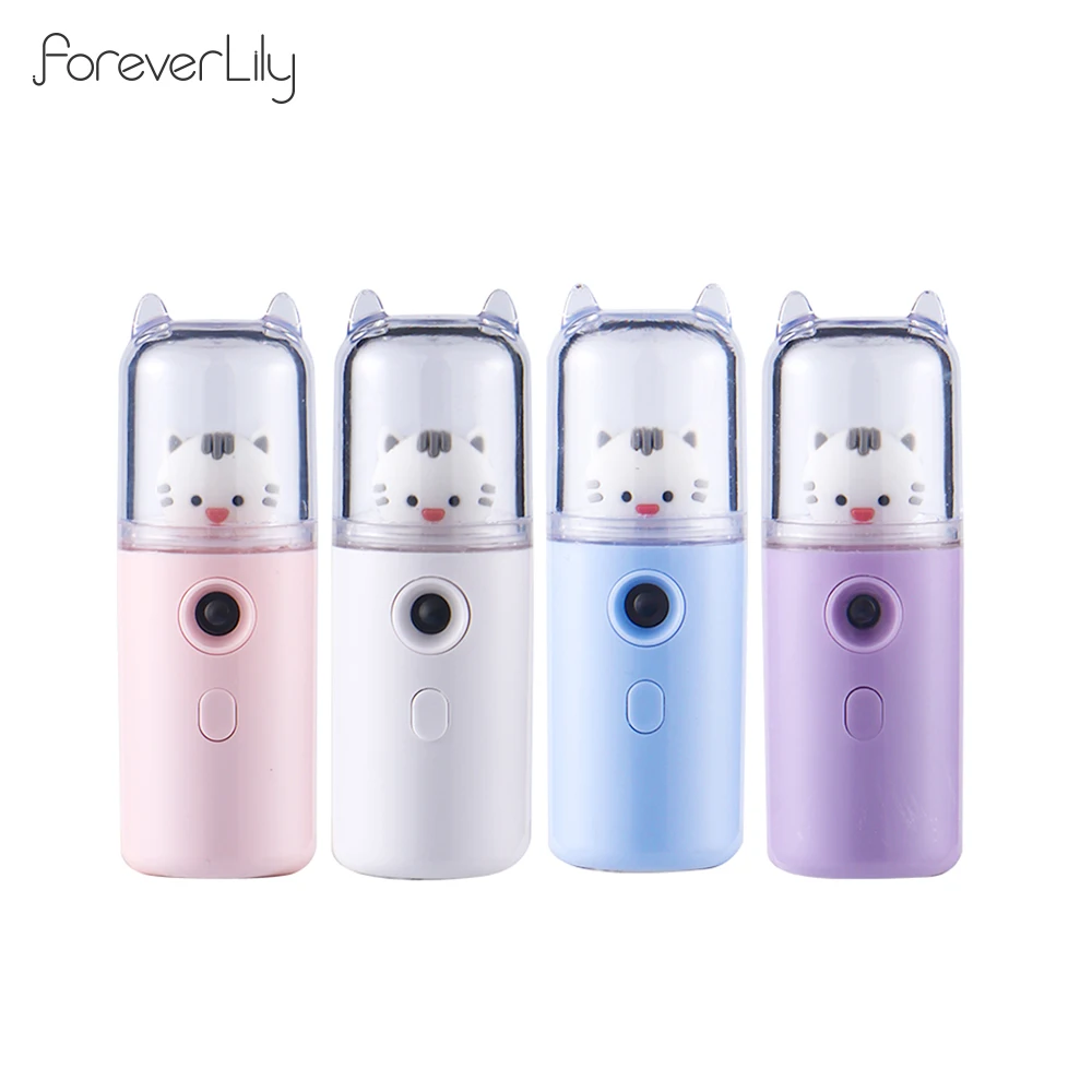 

Cat Nano USB Skin Moisturizing Sprayer 30ML Mini Humidifier Hydration Nebulizer Nano Facial Hydrating Mist Sprayer Face Steamer