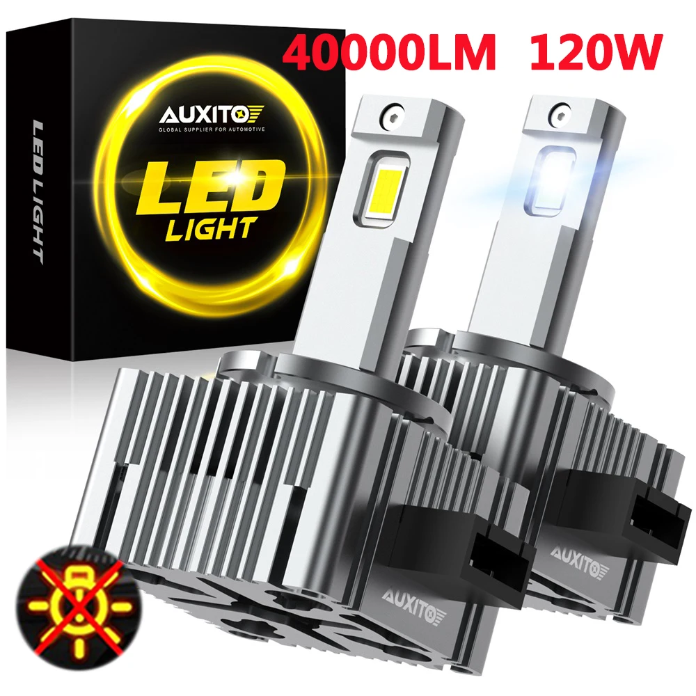 2 шт., автомобильные фары 6000 лм, 120 Вт, лм
