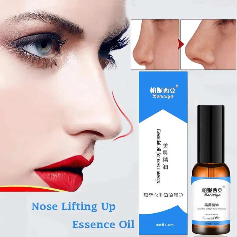 

Nose Up Heighten Rhinoplasty Oil Nose Lifting Shaping Essential Nasal Bone Remodeling Pure Natural Care Thin Smaller Nose Serum