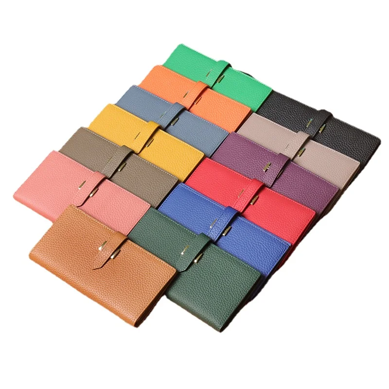 2023 Large Women Wallets Hollow Out Long Wallet Fashion Top Quality Cowhide Leather Card Holder Short Style Wallet for Women
