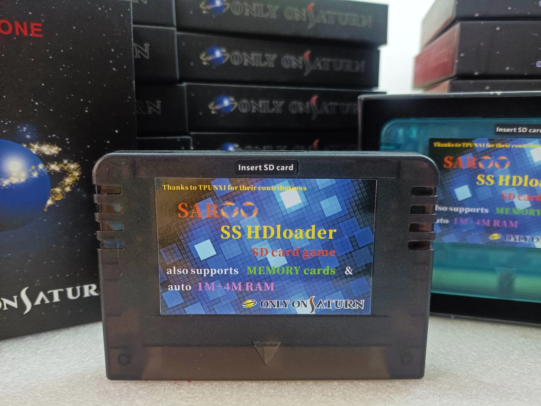 Картридж SAROO HDLoader для быстрого чтения игр устройство SD TF карт памяти без CD консоли