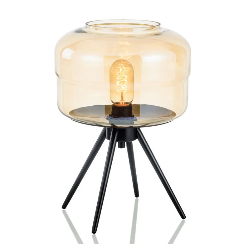 

Modern Home Decoration Lamp Bedroom Unique Glass Decor Tafellamp Nordic Futuristic Design Lamps Home Decor Modern