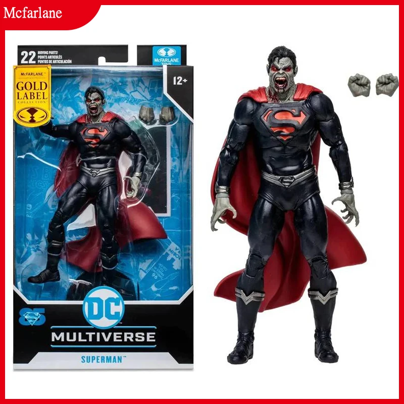 

Подлинная кожа, Супермен вампир, 7-дюймовая подвижная фигурка, модель, игрушка, кукла, мультфильм, анимация, многосторонний подарок для детей на день рождения