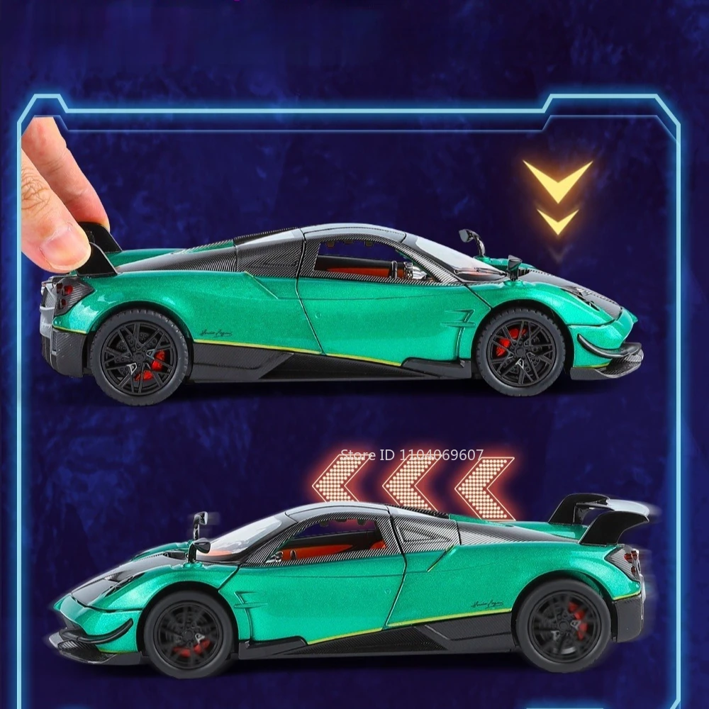 Модель Автомобиля Pagani Huayra BC Масштаб 1:24 Литая Под Давлением Металлическая Игрушка