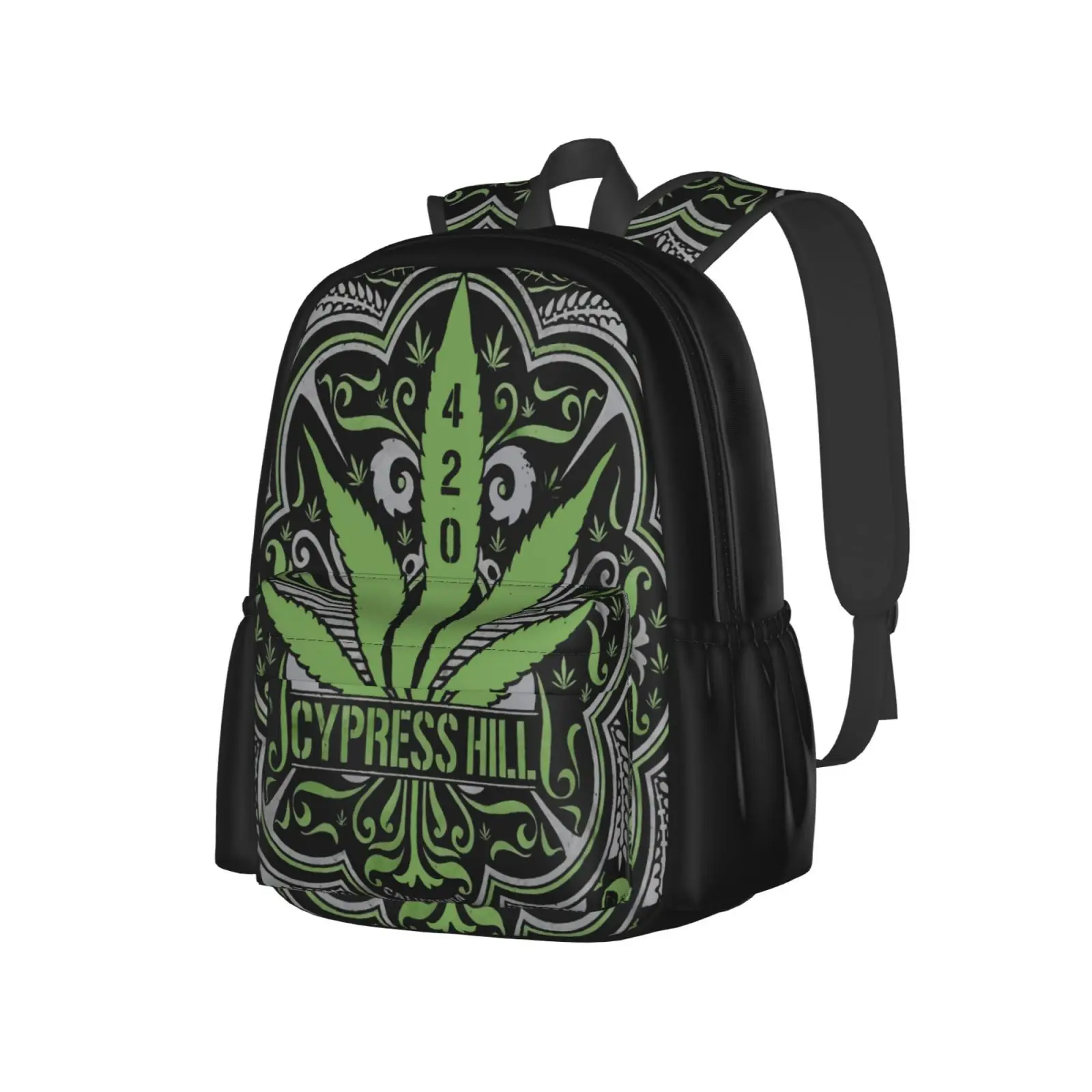 

Лицензионный Cypress Hill 420 Большая мужская сумка, чемодан, рюкзак с шнурком, сумки с карманом для мяча, тканевые сумки на ремне, сумка для экрана