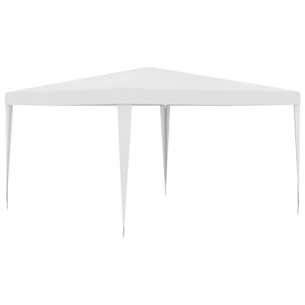 

Party Tent, Polyester Garden Sunshade Awning, Garden Decoration White 4x4 m