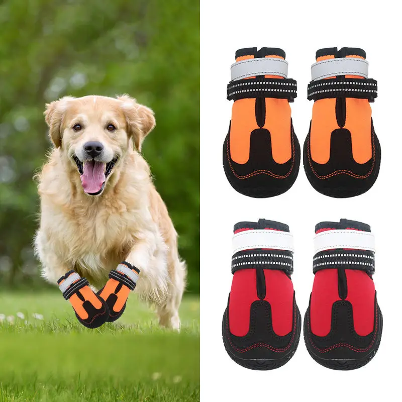 

Fashion pet dog shoes Outdoor pet dog boots New waterproof dog shoes