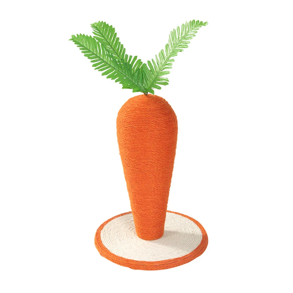 

Cat Scratcher Post Scratching Toy Kitten Scratch Toys Carrot Claw Tower Board Interactive Tree Sisal Cats Cute Cat accessories