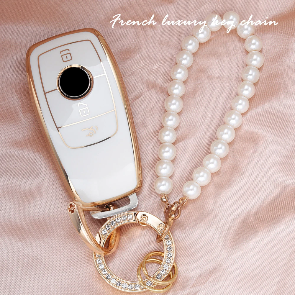 

Чехол для автомобильного ключа для Mercedes Benz A E C CLA CLS G S SL GLB GLC GLA GLS GLE Class W204 W212 SLK SLC AMG Clk EQB EQC EQS