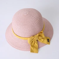 summer young children breathable hat straw hat with handbag bags kids hat boy girls sun visor uv protection hat kids accessories