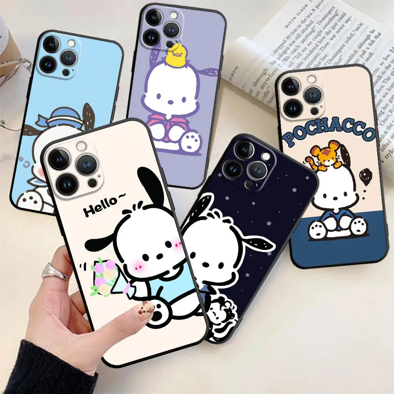 

Cute Pochacco-S For iPhone 7 6 6S Plus 5 5S SE2022 SE2020 Silicone Case