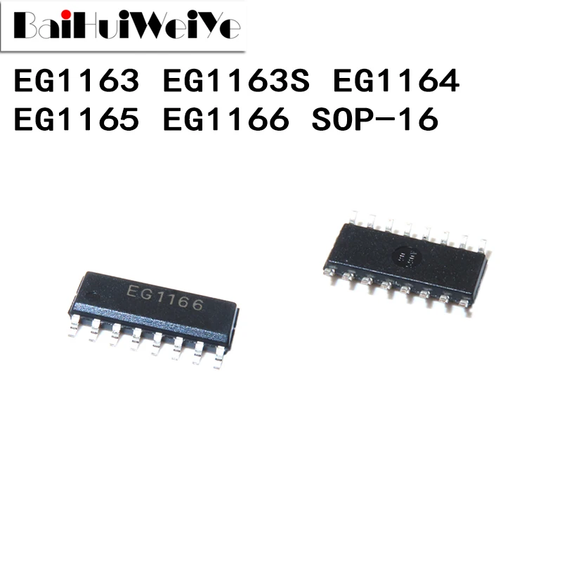 

10 шт. EG1163S EG1163 EG1164 EG1165 EG1166 600 в двойной переключатель вперед импульсный источник питания SOP-16 Новый чипсет хорошего качества