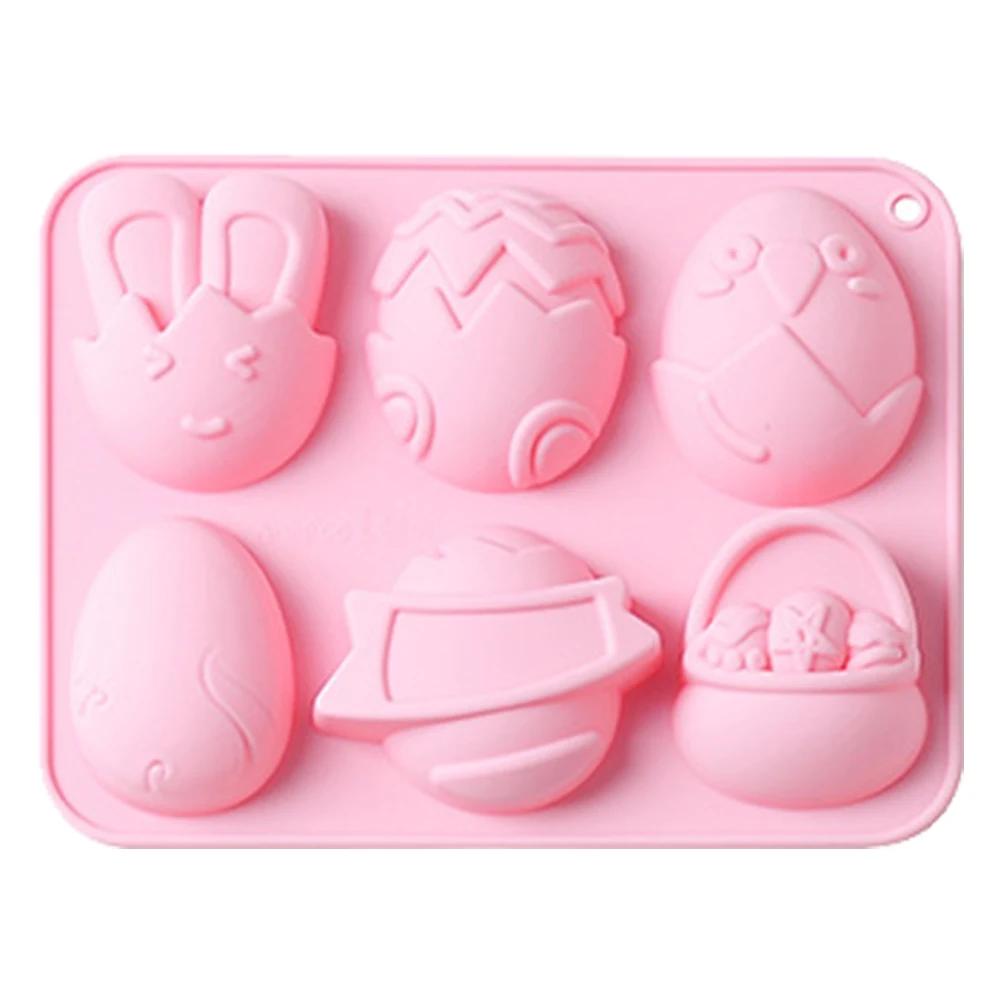 Силиконовая форма сделай сам для торта Пасхальные Яйца динозавра шоколада