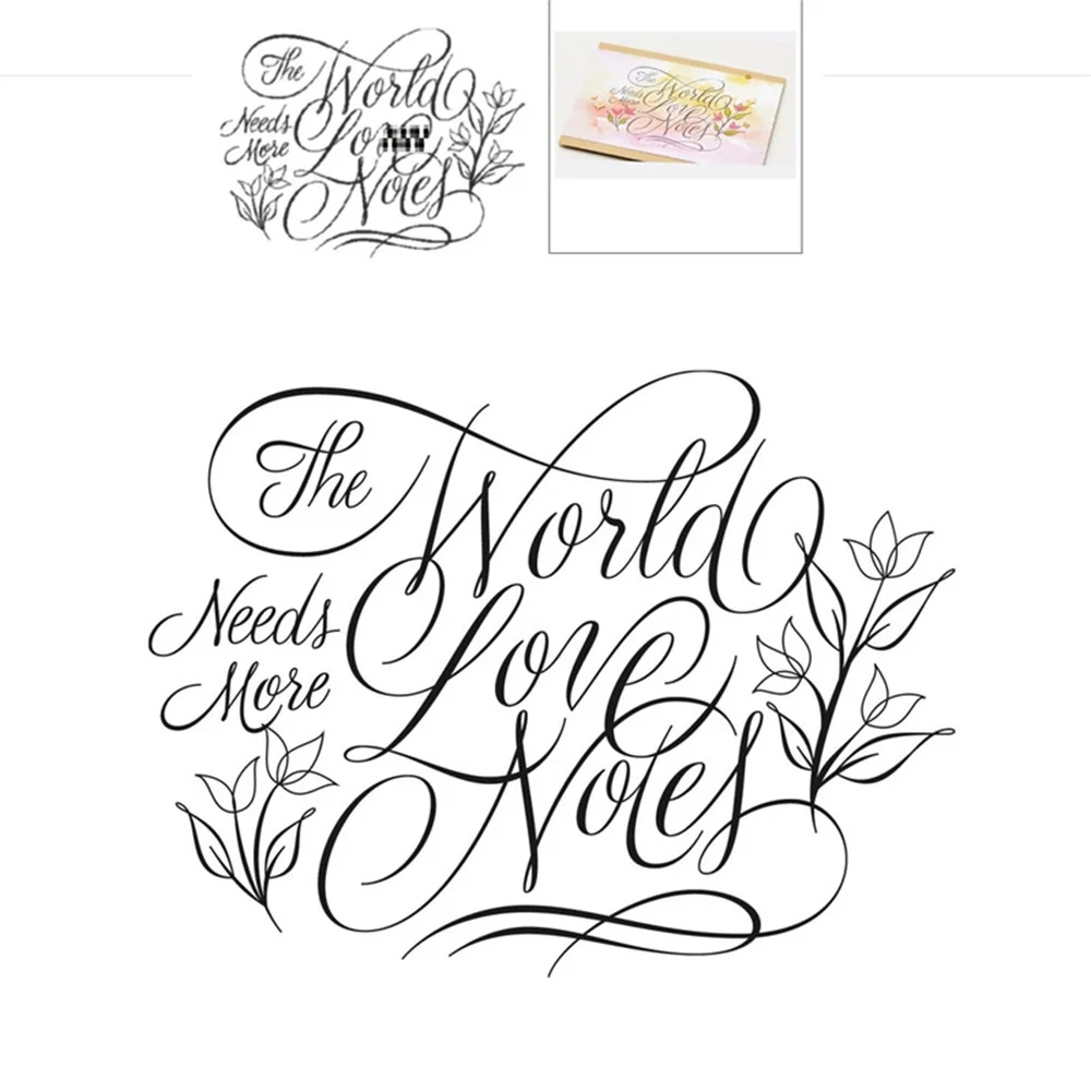 

Needs Mors Clear Stamps No Metal Cutting Dies DIY Letter Scrapbooking Paper Card Decoration Album Embossed Craft Dies Cut New