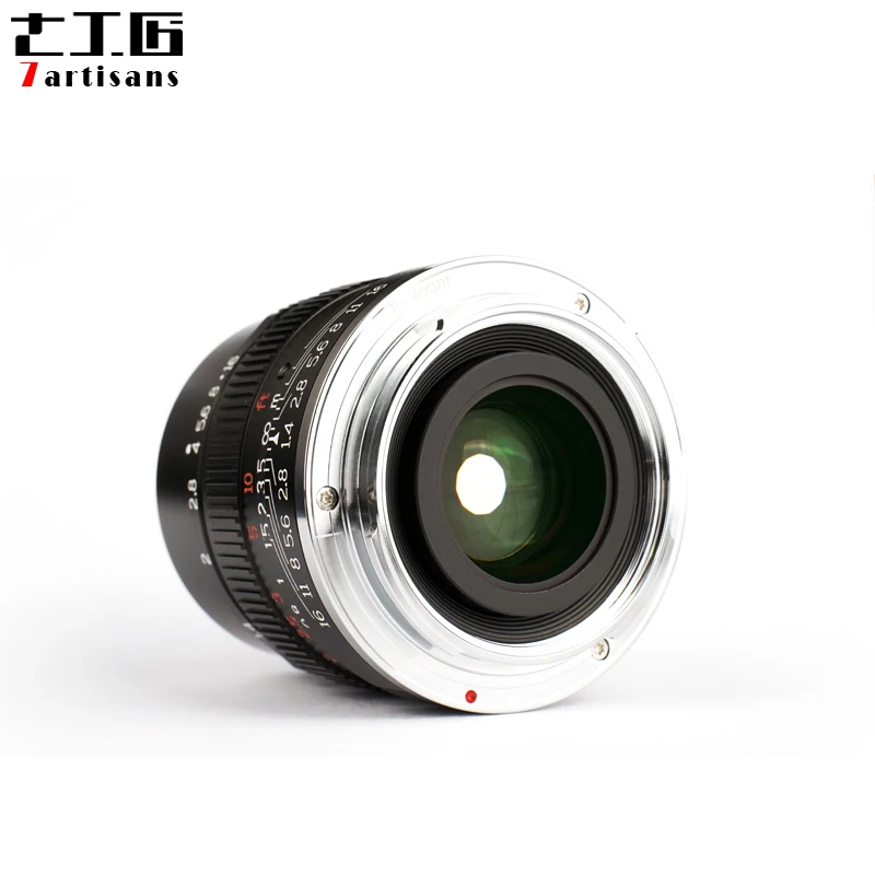 7artisans 35 мм F1.4 Полнокадровый объектив для всех одиночных серий камер E-mount A7 A7II A7R A7RII