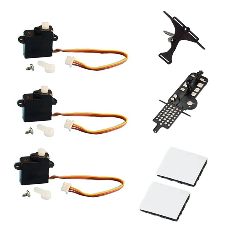 

XK K110 Upgraded To K110S Servo Main Frame And Servo Plate Replacement Parts Accessories For Wltoys XK K110 K110S RC Helicopter