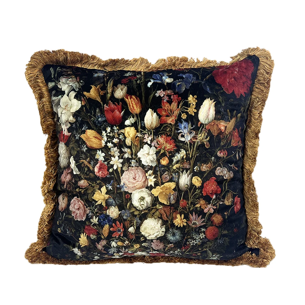 

ESSIE HOME бархатный чехол для подушки Мона Лиза