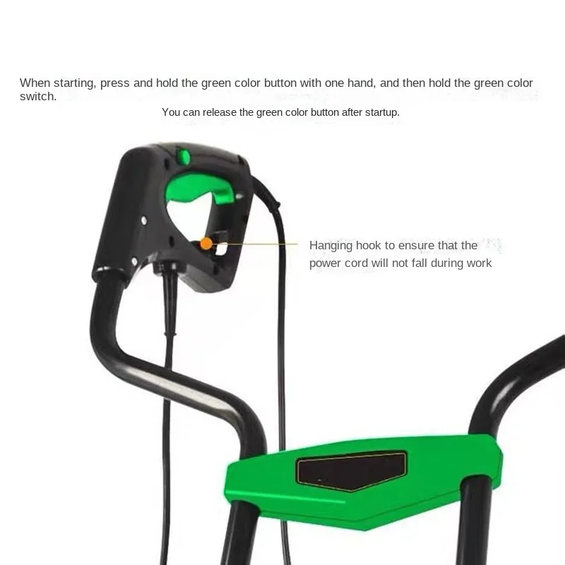 Электрический скарификатор 1500 Вт микро-культиватор малогабаритный